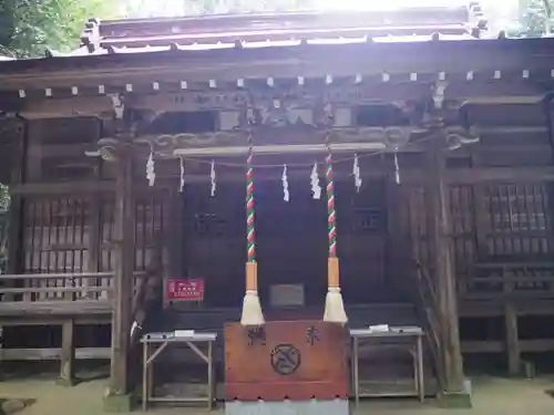 虎柏神社の本殿・本堂