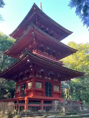 岩舟山高勝寺の塔
