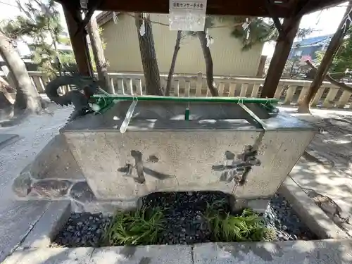 小垣江神明神社の手水舎