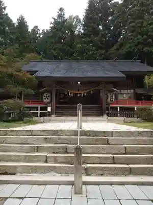 有明山神社の本殿・本堂
