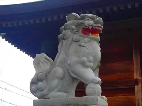 高久蕎高神社の狛犬