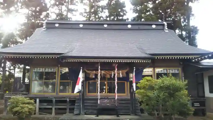 白山神社の本殿・本堂