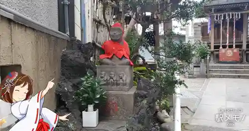 巣鴨猿田彦庚申堂の狛犬