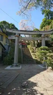 館腰神社の鳥居