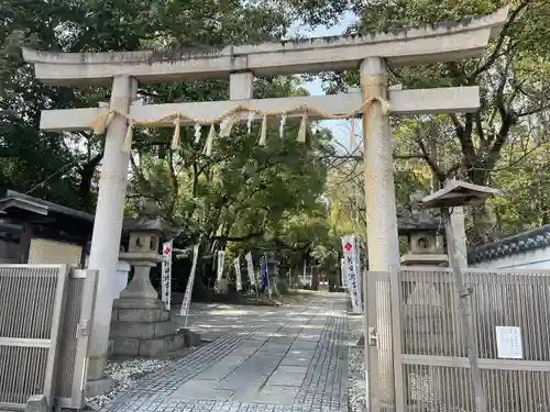 刺田比古神社の鳥居