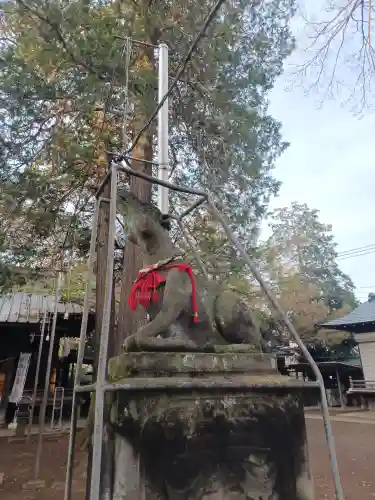 大宮前春日神社の狛犬