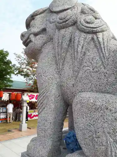 新川皇大神社の狛犬