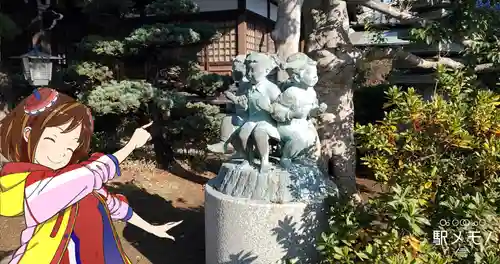 妙法寺の像