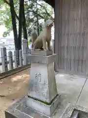 高繁大明神(稲荷)の狛犬