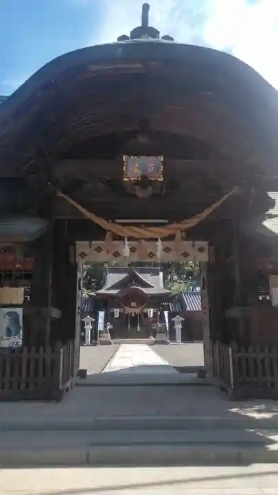八幡古表神社の山門・神門