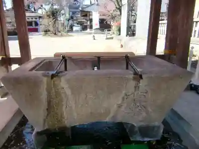 大前神社の手水舎