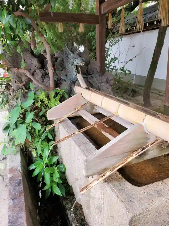 射楯兵主神社の手水舎