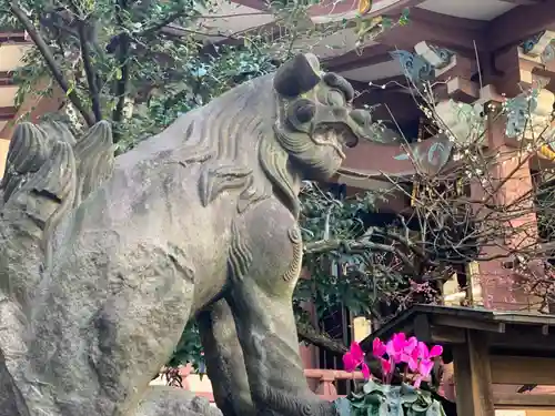 平河天満宮の狛犬