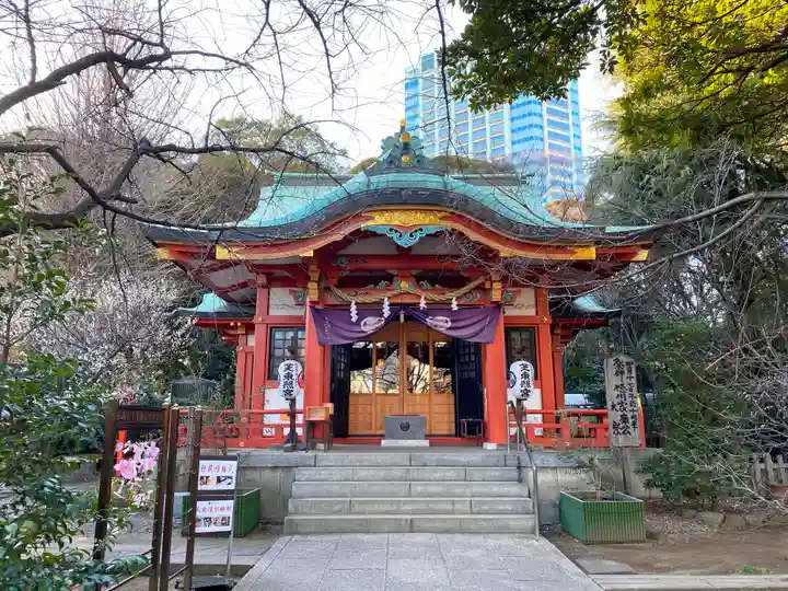 芝東照宮の本殿・本堂