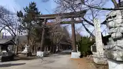 冨士御室浅間神社の鳥居