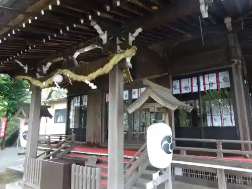 弥生神社の本殿・本堂