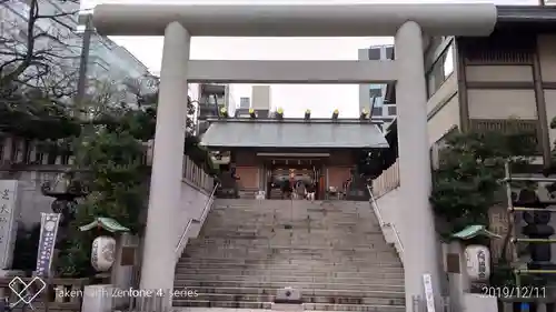 芝大神宮の鳥居