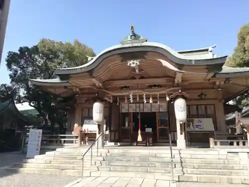 坐摩神社の本殿