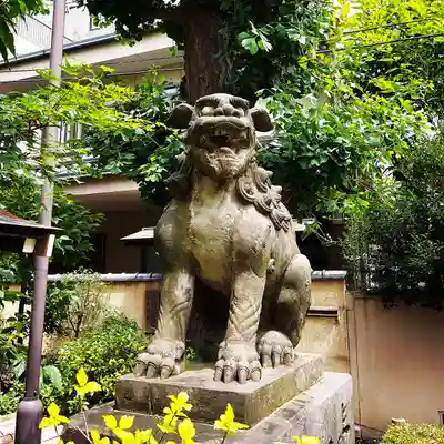 平河天満宮の狛犬