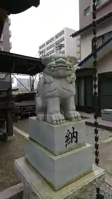 小田原八幡神社の狛犬