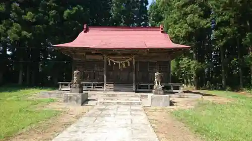 和我神社の本殿