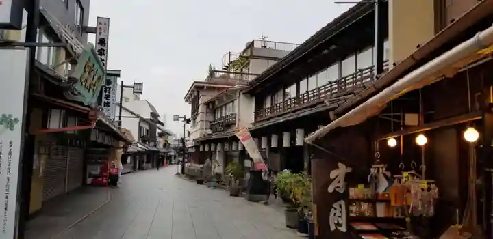 題経寺(柴又帝釈天)の周辺