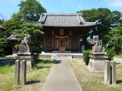 八幡社・八劔社合殿の本殿・本堂
