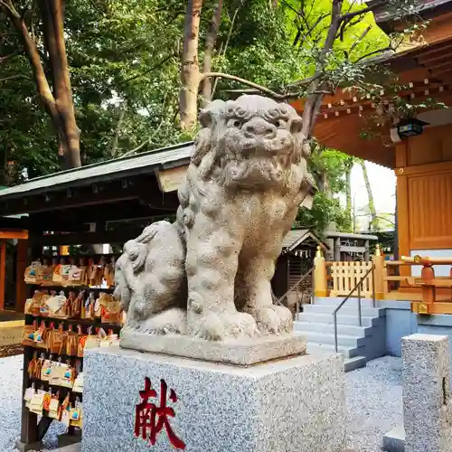 小金井神社の狛犬