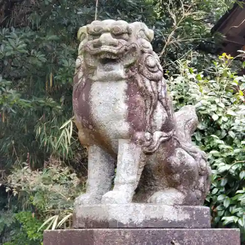 須須神社金分宮の狛犬