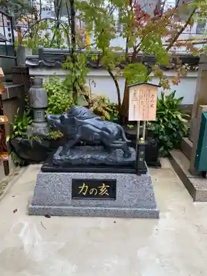 摩利支天 徳大寺の狛犬