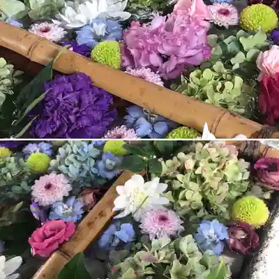 豊平神社の手水舎