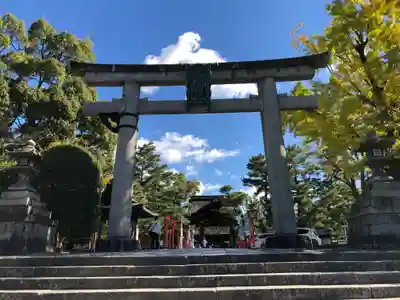 豊国神社の鳥居