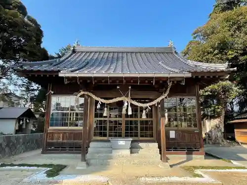 天疫神社の本殿