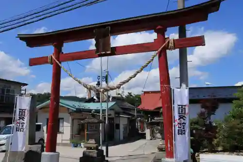 大鏑神社の鳥居