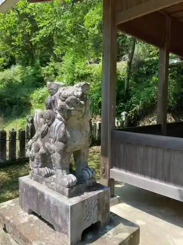 恵比酒神社(井ノ口二月恵比須) の狛犬