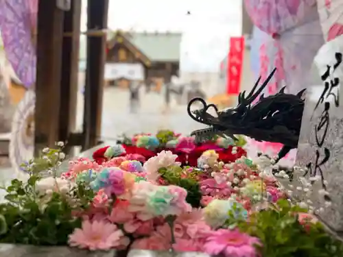 札幌諏訪神社の手水舎