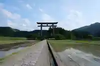 大斎原(熊野本宮大社旧社地)の鳥居
