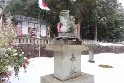 宮崎神社の狛犬