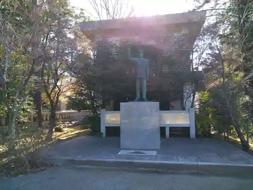 山梨縣護國神社の像