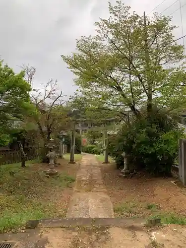 熊野神社の鳥居