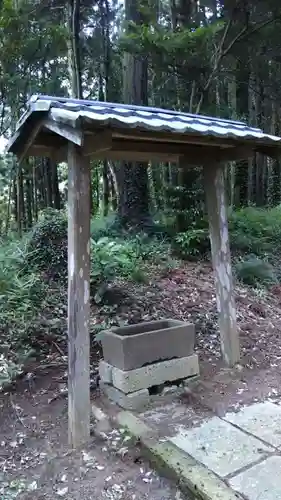 鹿島神社の手水舎