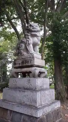 東神楽神社の狛犬