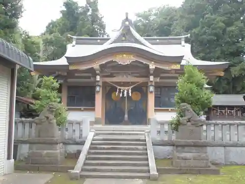 北新羽杉山神社の本殿