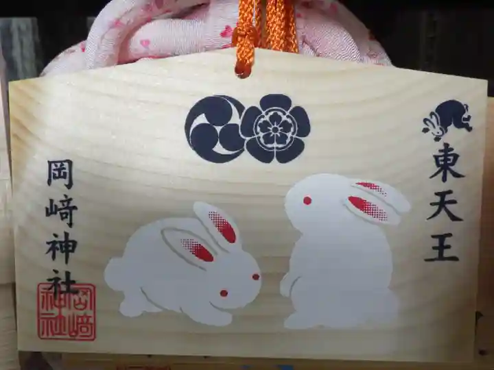 岡崎神社の絵馬