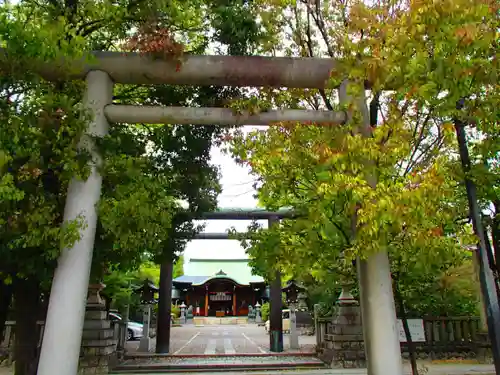 溝旗神社（肇國神社）の鳥居