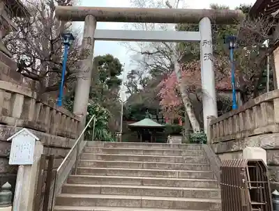 五條天神社の鳥居