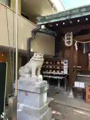 三河稲荷神社の狛犬