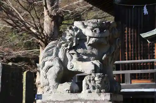 四倉諏訪神社の狛犬