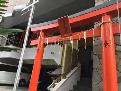 初音森神社の鳥居