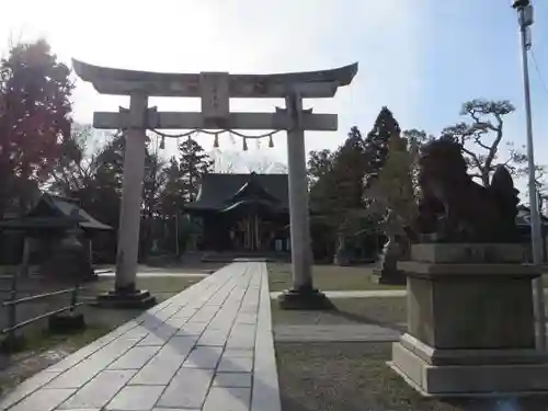 總社大神宮の鳥居